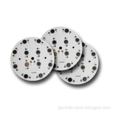 Roud Two Layer HASL print circuit board PCB For Led Lightin